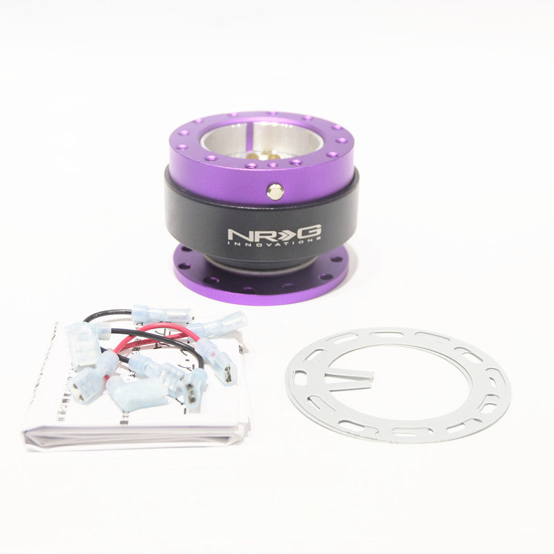 Car NRG modified racing steering wheel quick release with safety button detachable quick release device competitive adapter