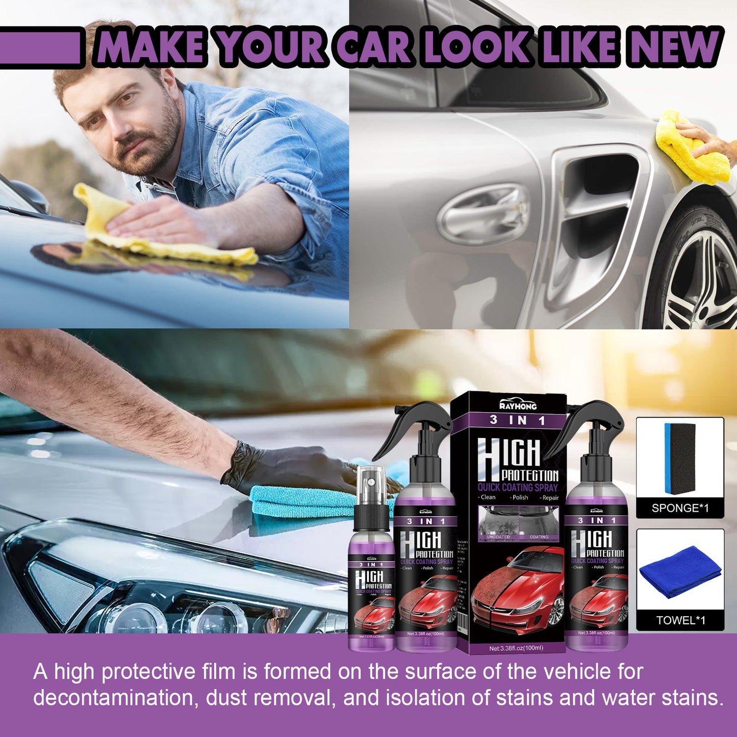 Car Paint Coating Spray