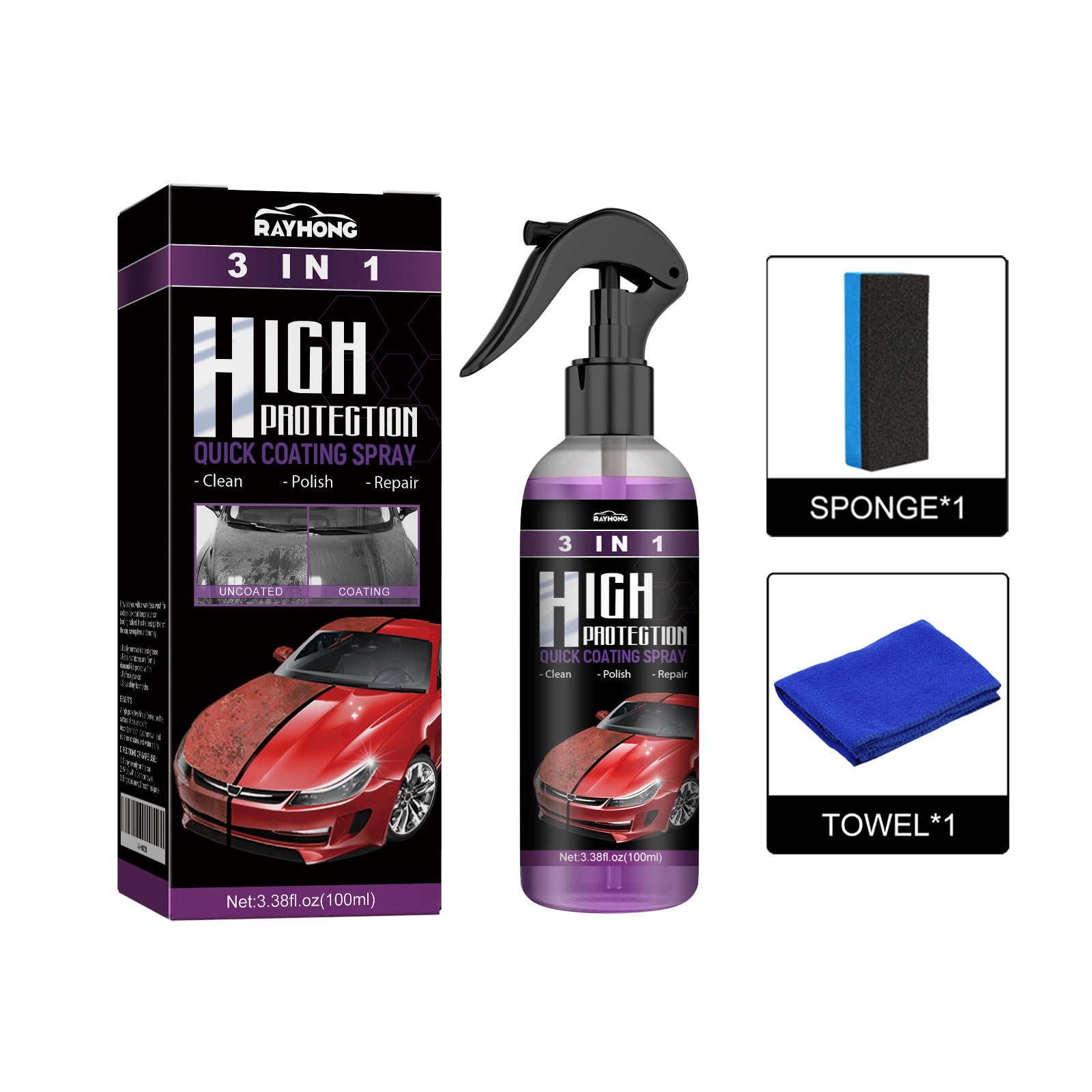 Car Paint Coating Spray