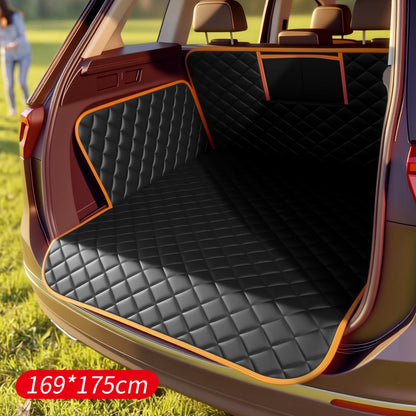 Car Pet Seat Cover Waterproof Oxford Fabric Rear Seat Dog Mat