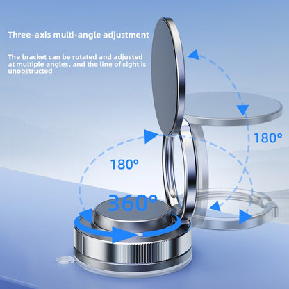 Car Phone Holder with Magnetic Mount and Suction Base