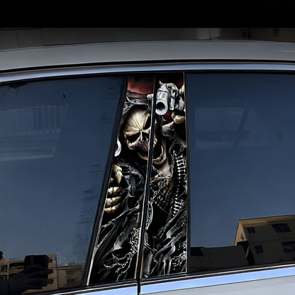 Car pillar sticker