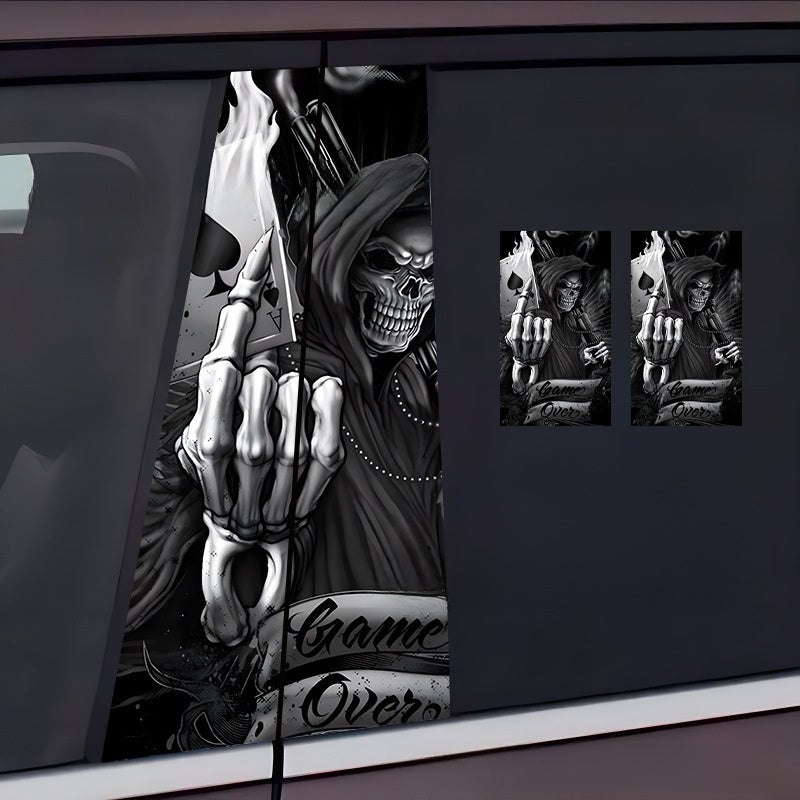 Car pillar sticker