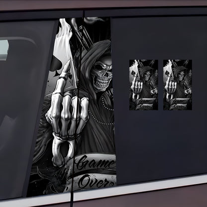 Car pillar sticker
