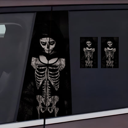 Car pillar sticker