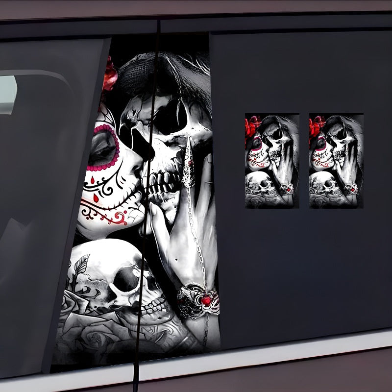 Car pillar sticker