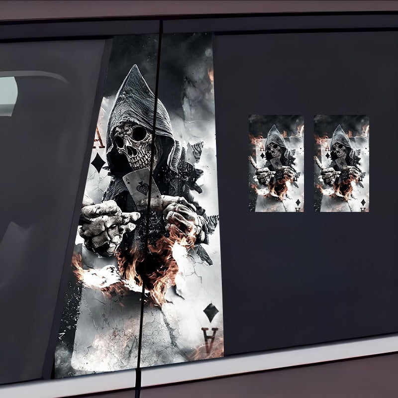 Car pillar sticker
