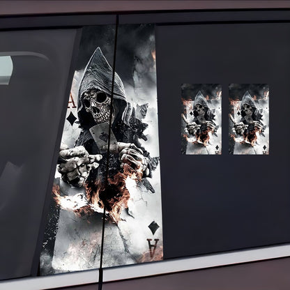 Car pillar sticker