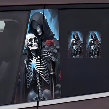 Car pillar sticker