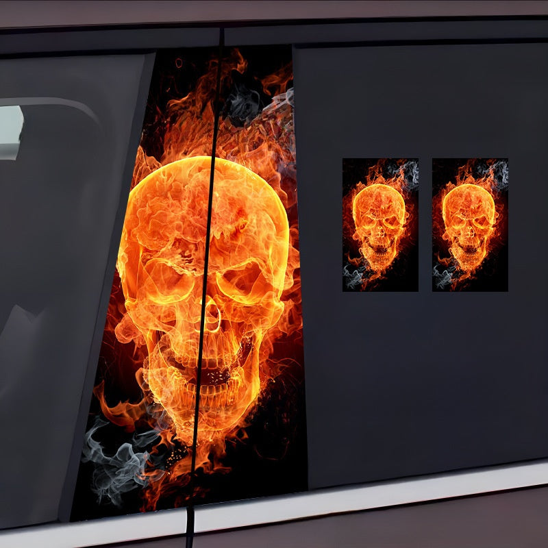 Car pillar sticker