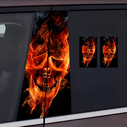 Car pillar sticker