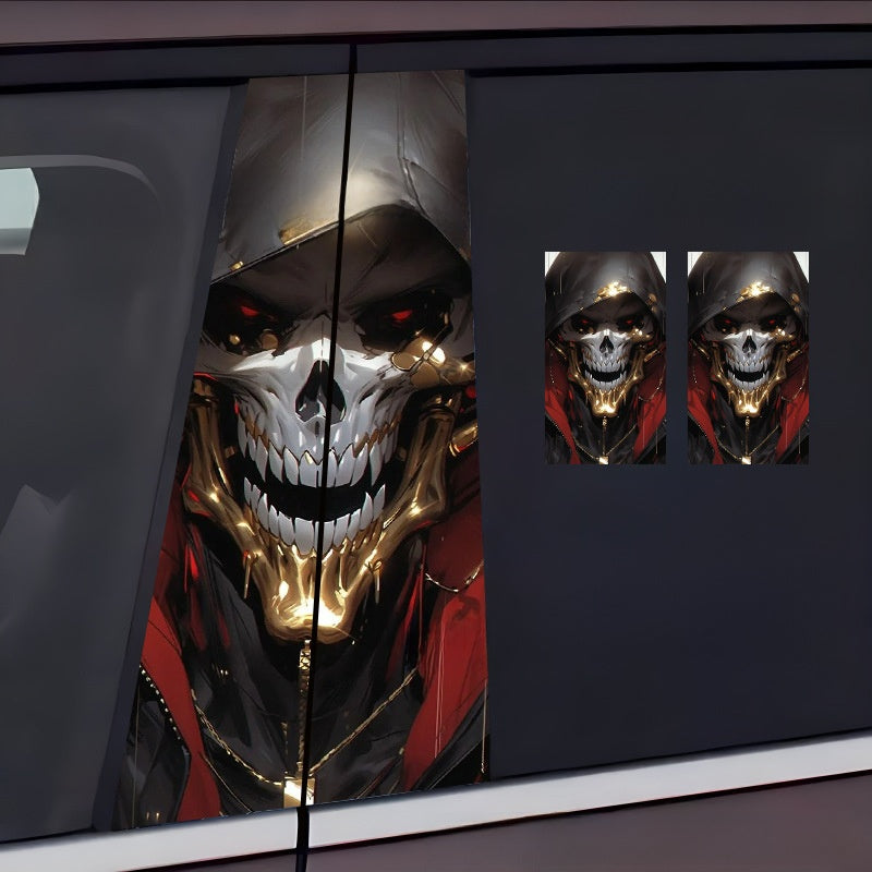 Car pillar sticker