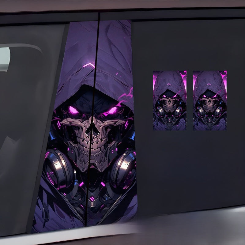 Car pillar sticker