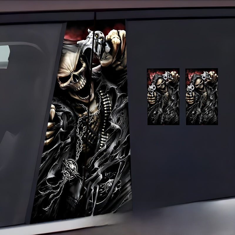 Car pillar sticker