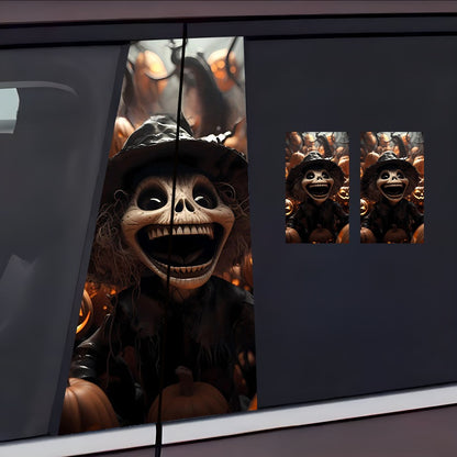 Car pillar sticker