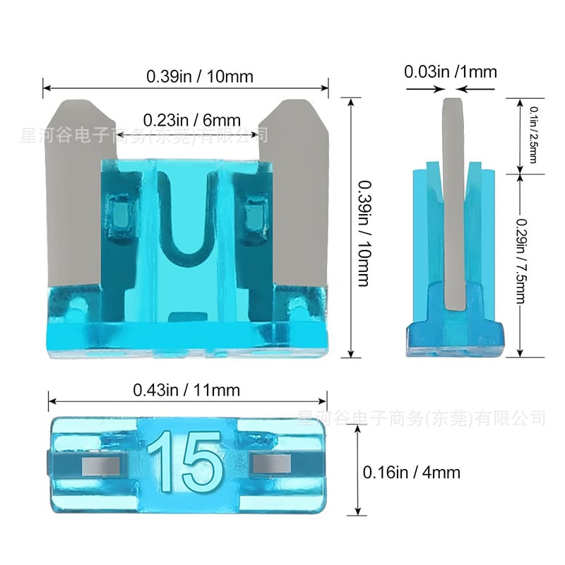 Car plug-in fuse
