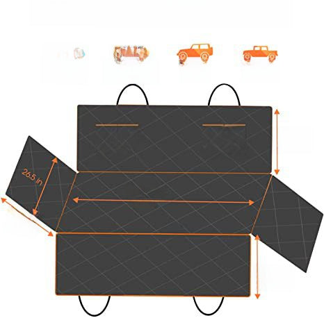 Car rear seat cover