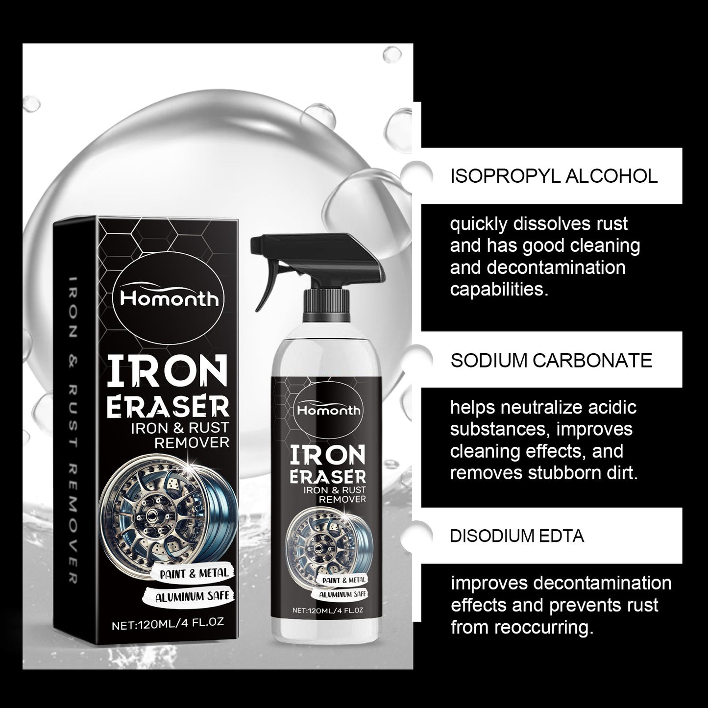 Car Rust Remover Cleaner