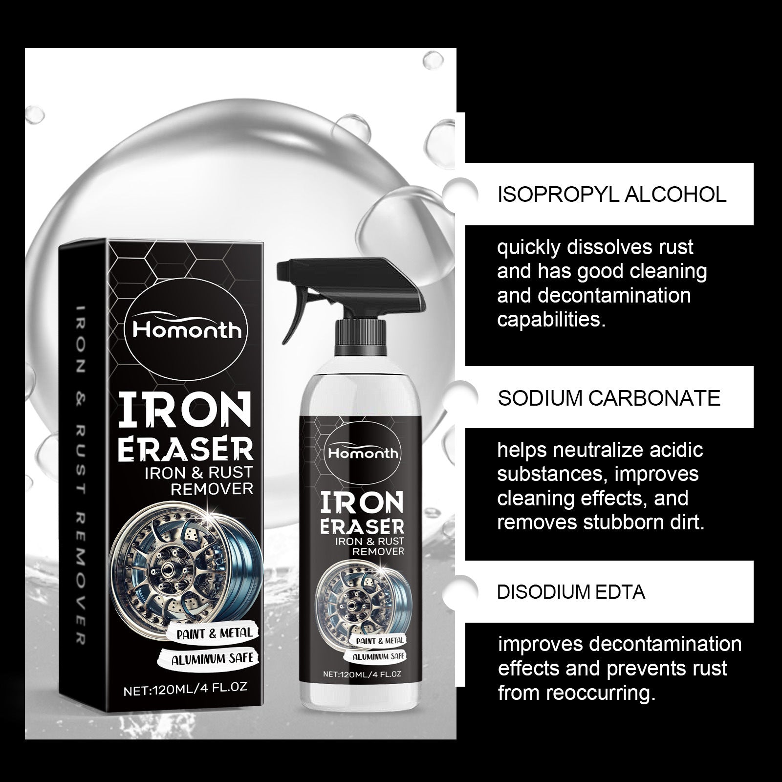 Car Rust Remover Cleaner