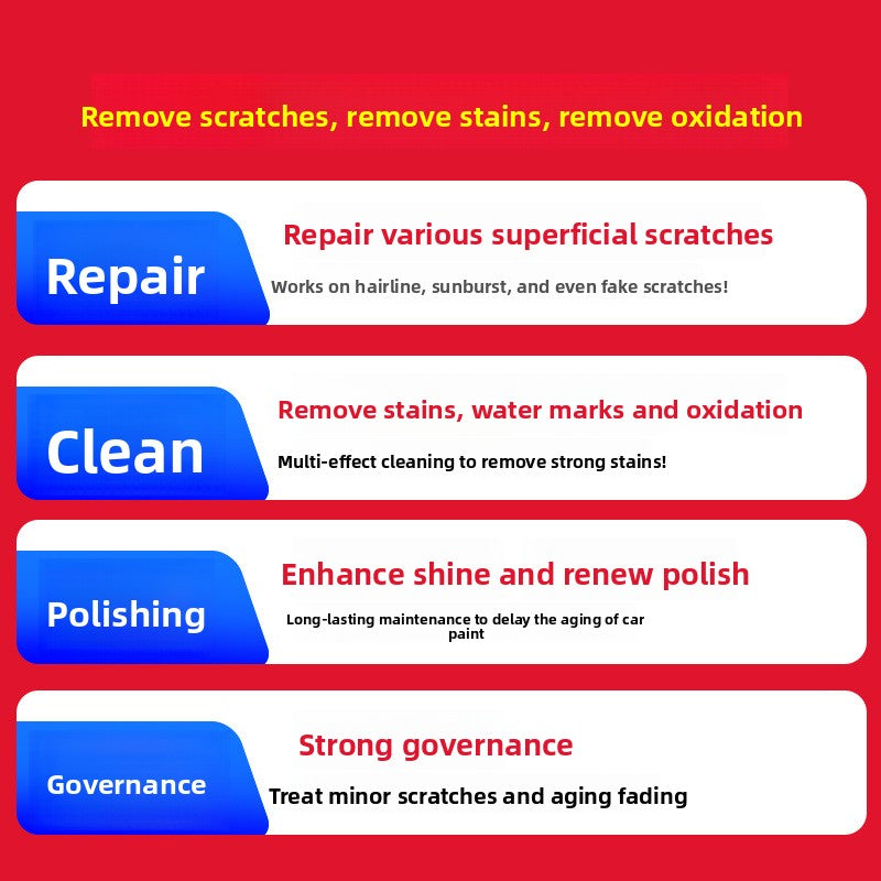 Car Scratch Repair Polishing Wax