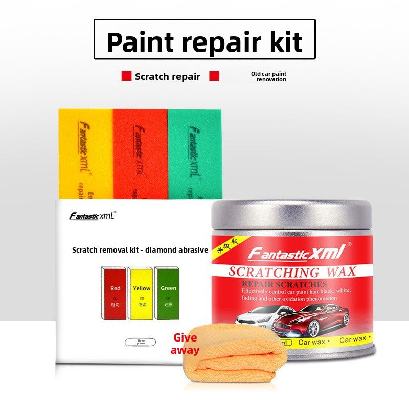 Car scratch wax