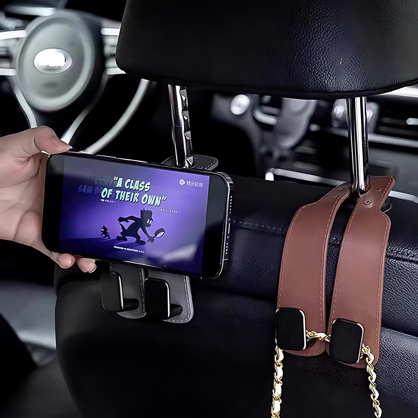 Car Seat Back Hook Multifunctional Organizer