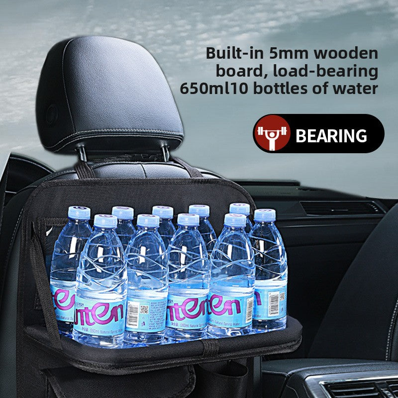 Car seat back storage bag