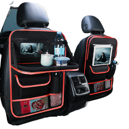 Car seat back storage bag