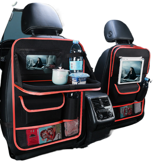 Car seat back storage bag