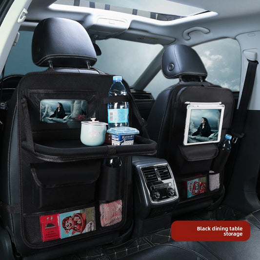Car seat back storage bag