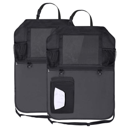 Car Seat Back Storage Organizer with iPad Pocket