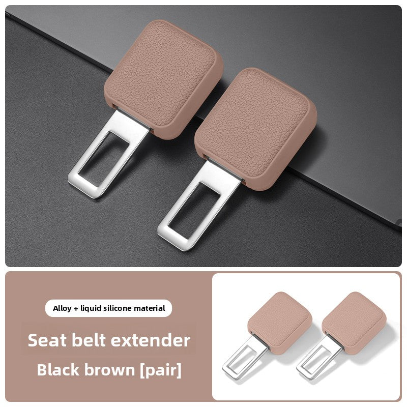 Car Seat Belt Clip Silicone Anti-Slip Extender Connector