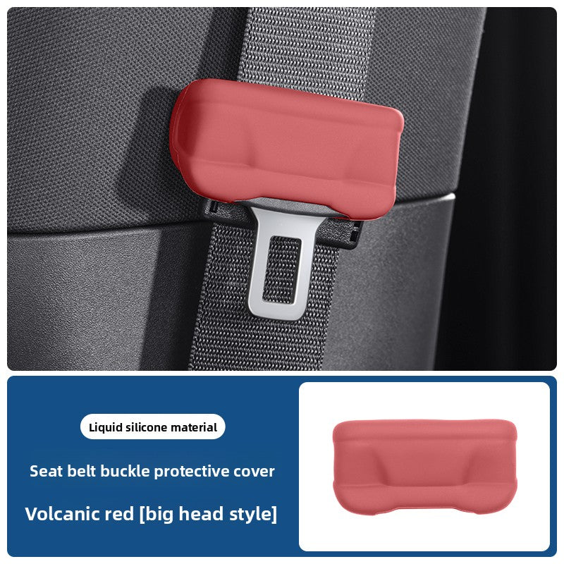 Car Seat Belt Clip Silicone Anti-Slip Extender Connector