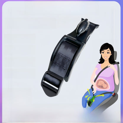 Car seat belt extender for pregnant women