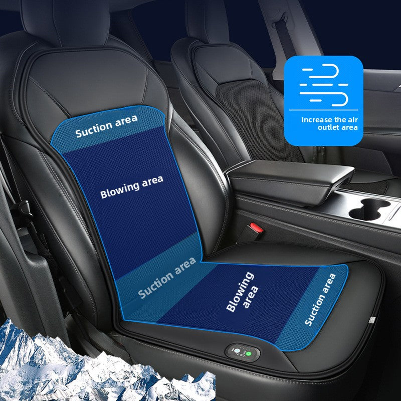 Car Seat Cooling Ventilation Cushion with Massage Function