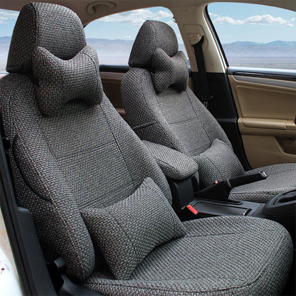 Car Seat Cover Full Protection Linen Blend