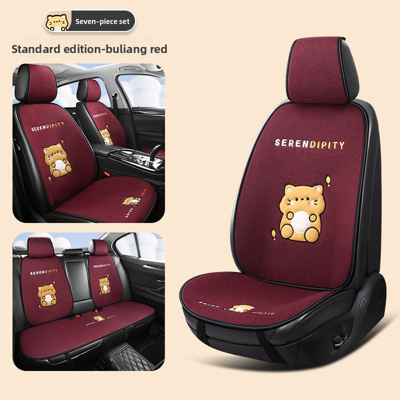 Car seat cushion cartoon seat cushion