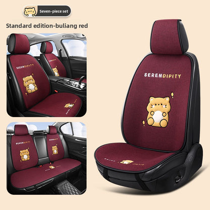 Car seat cushion cartoon seat cushion
