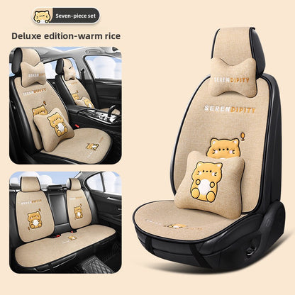 Car seat cushion cartoon seat cushion