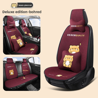 Car seat cushion cartoon seat cushion
