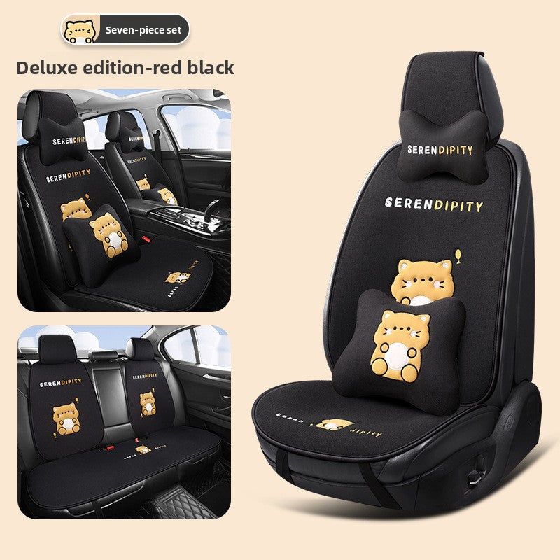 Car seat cushion cartoon seat cushion