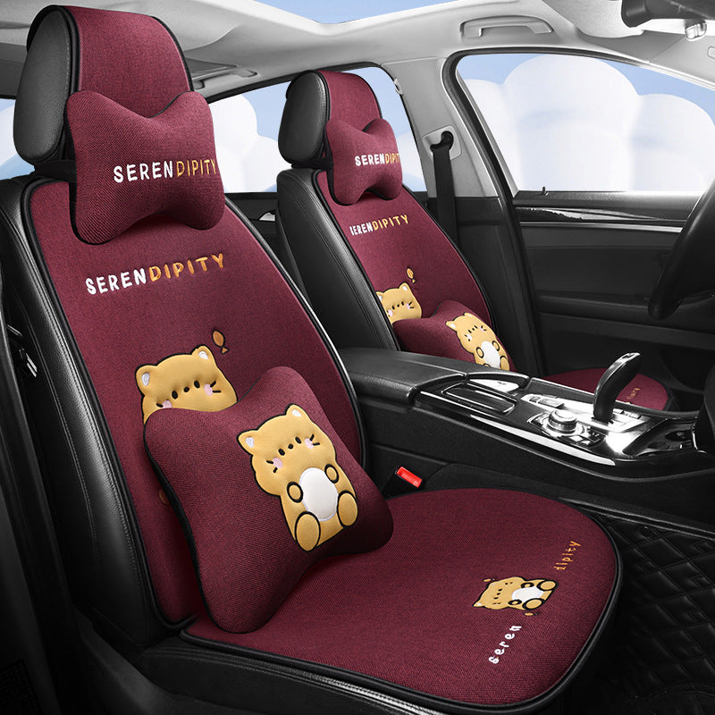 Car seat cushion cartoon seat cushion