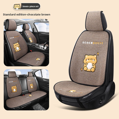 Car seat cushion cartoon seat cushion