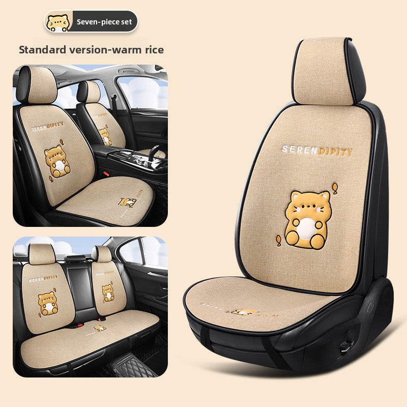Car seat cushion cartoon seat cushion