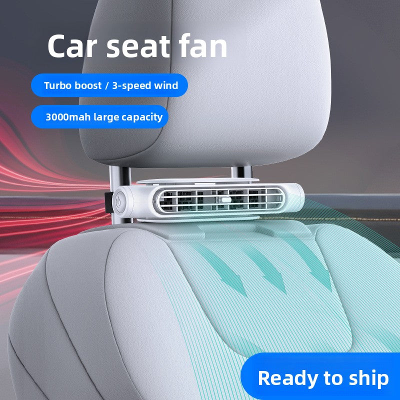 Car seat fan