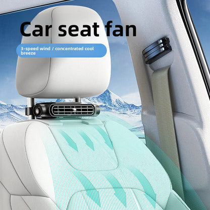 Car seat fan