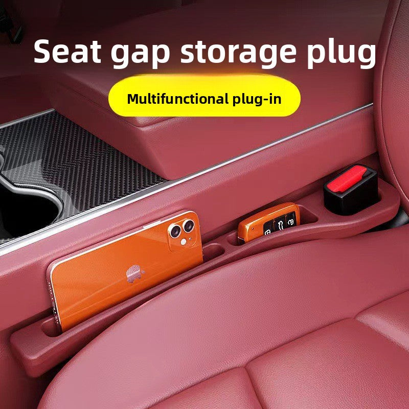 Car seat gap filler strip