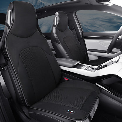 Car seat ventilation belt fan