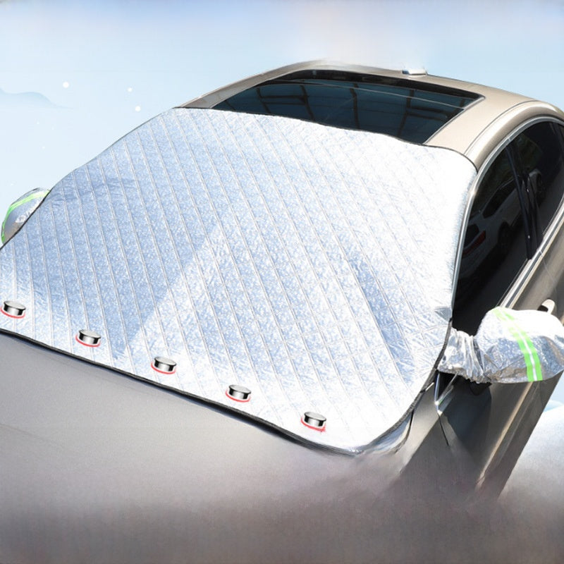 car snow cover