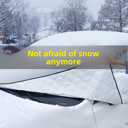 car snow cover